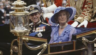 Princess Diana's mother Frances Shand Kydd with Prince Phillip during the wedding of Prince Charles and DIana. Writing in his bombshell autobiography about the late Princess of Wales Andrew Morton revealed how Diana felt 'let down terribly' by Frances on her wedding day