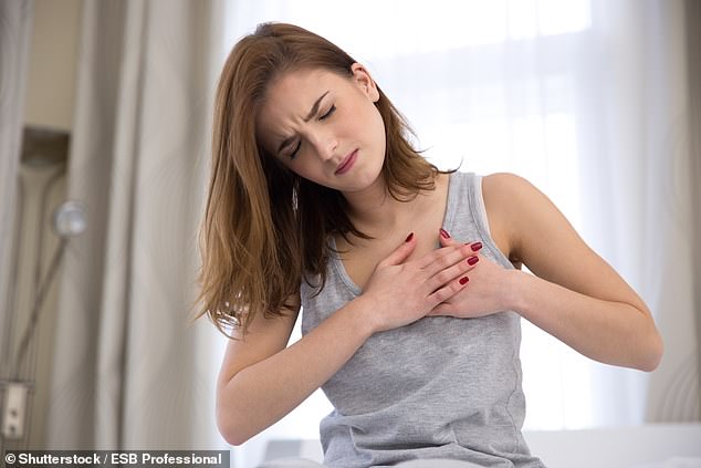 Things got worse when she was hit by a series of panic attacks and tremors for five weeks—which she likened to 'swallowing an earthquake'