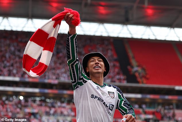 The 19-year-old is expected to finalise a £27.8million move, despite helping lead Sunderland back to the top flight
