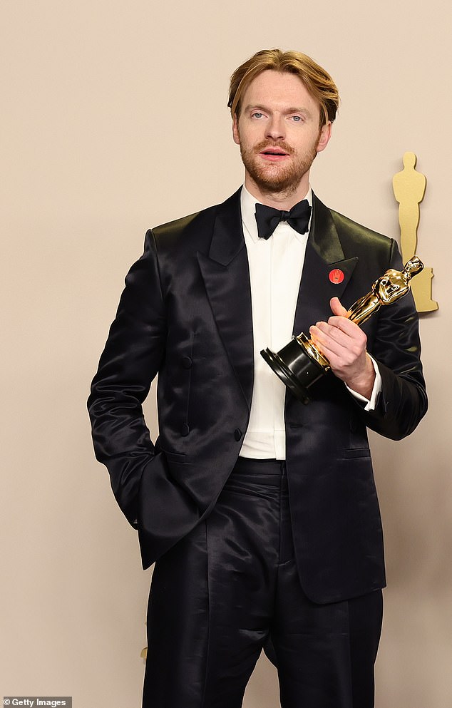 Finneas - Oscar winner brother of Billie Eilish - has revealed he was teargassed amid the ongoing Los Angeles riots in response to ICE raids in the city; he is seen March 2024