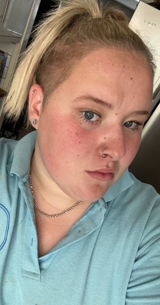 The mother-of-one said that she first visited West Middlesex Hospital's A&E Department in March 2021 but her pain was dismissed as simply 'anxiety caused by the pandemic'
