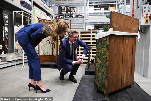 Kate is the patron of the Victoria & Albert Museum and has been at many events at the Kensington museum