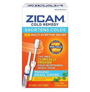 Zicam Cold Remedy Nasal Swabs
