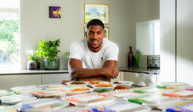 Anthony Joshua has been announced as an ambassador for the home meal delivery service Prep Kitchen