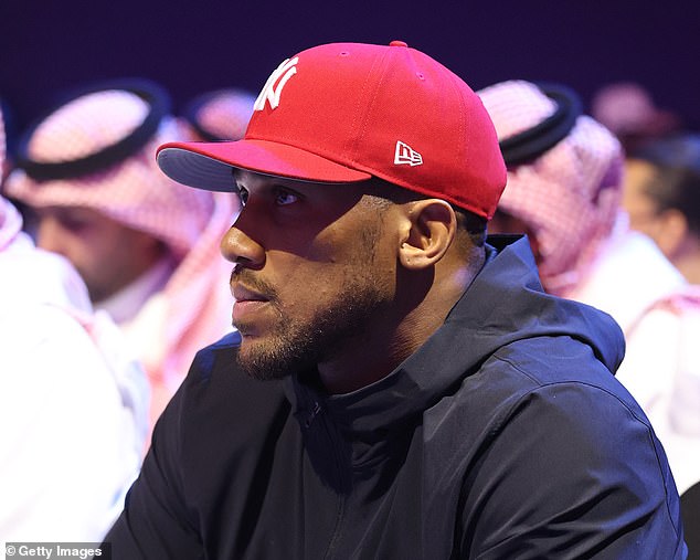 Joshua has been on the sidelines since his defeat against Daniel Dubois back in September