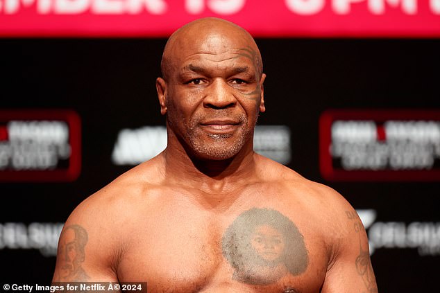 Mike Tyson revealed a bizarre, AI produced portrait dubbed 'White Mike' on social media