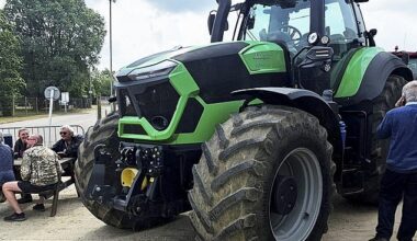 Jeremy Clarkson has sold his new Lamborghini tractor (pictured) just months after making the agonising decision to buy it