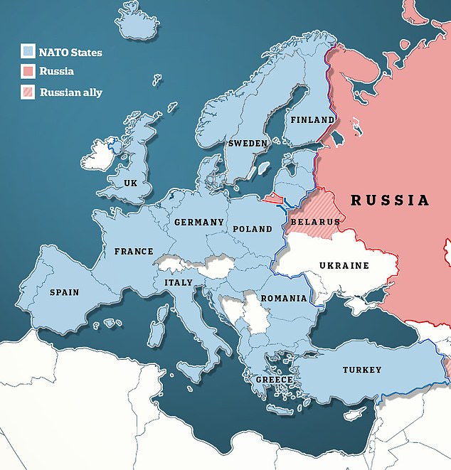 'British mothers must accept their sons have to die to defend Finland, or there is no NATO': Chilling warning as Putin looks to test if Europe will stand up to his forces