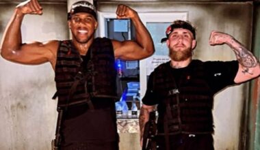 Jake Paul has revealed he has been in recent contact with Anthony Joshua