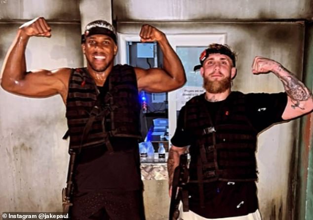 Jake Paul has revealed he has been in recent contact with Anthony Joshua