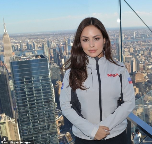 Laysa Peixoto, 23, took to Instagram to reveal that she was chosen to fly missions to the moon and Mars after completing NASA astronaut training in 2022