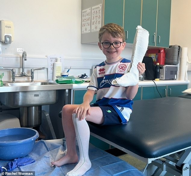 After a three-hour assessment Rachel was given the news that Eddie had dyspraxia but a further consultation revealed it was the muscle-wasting disease DMD which affects just 2,500 people in the UK