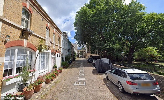 The neighbourhood with the lowest amount of depression in an affluent zone of Knightsbridge, central London (pictured), which had just 3.5 per cent of people with the mental illness