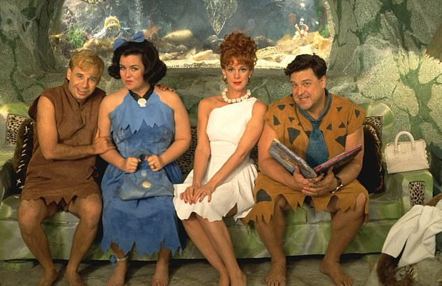 Moranis also portrayed Barney Rubble in the live action The Flintstones movie in 1994 starring alongside John Goodman, Elizabeth Perkins, Rosie O'Donnell, Halle Berry, and Elizabeth Taylor