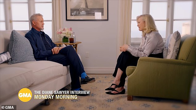 The actor becomes visibly emotional, wiping away tears as he opens up, declaring, 'I don’t think this is the end of my story. I don’t feel like this is the end of me'