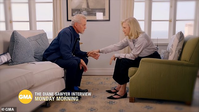 On Thursday, Dane appeared in a teaser for an upcoming Good Morning America interview with Diane Sawyer, offering a deeply personal glimpse into how he's coping with the diagnosis