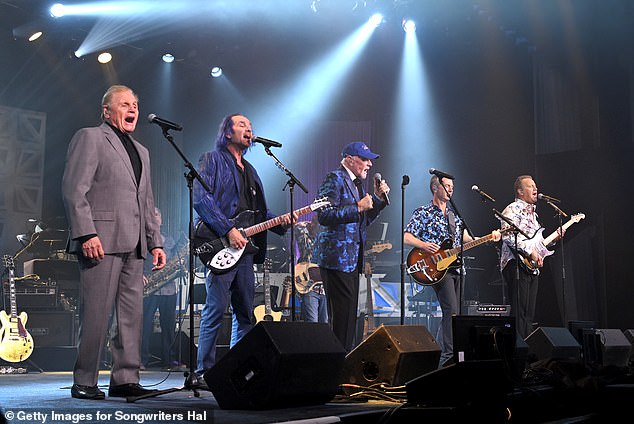 He performed Beach Boys classic, California Girls as well as I Get Around, Kokomo and Good Vibrations