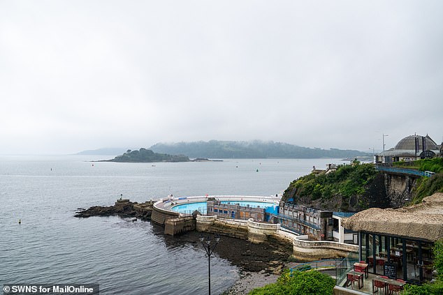 Plymouth Hoe (pictured) boasts scenic views of the sea and landscape that stretch across to Cornwall