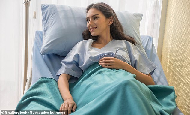 Researchers said while BIA-ALCL is still rare, women with BRCA mutations should be cautious before receiving textured breast implants (stock image)