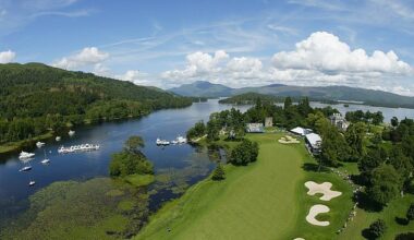 You almost feel like you've been transported into another realm when playing Loch Lomond