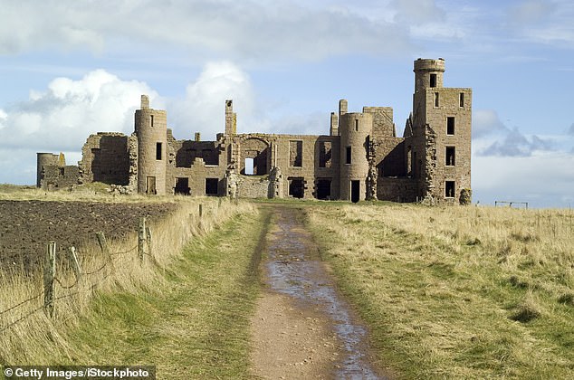 The cliff-top ruins of Slains Castle, which were the inspiration for Bram Stoker's Dracula , form part of the landscape at Cruden Bay