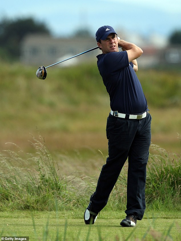 Richie Ramsay tees off on the 17th at Western Gailes back in 2007