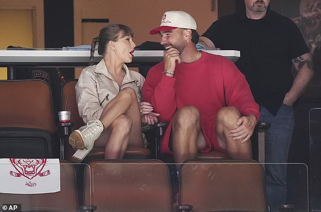 The couple , who have been enjoying a romantic vacation in Florida during Kelce's NFL offseason break, were spotted at Amerant Bank Arena less than hour after rumors of their attendance first surfaced