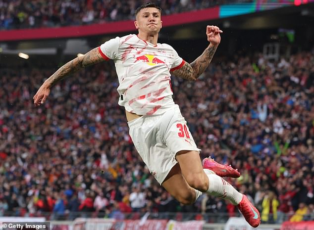 The RB Leipzig forward could cost around £75million after a prolific 21-goal season