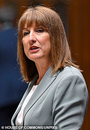 Under pressure: Chancellor Rachel Reeves