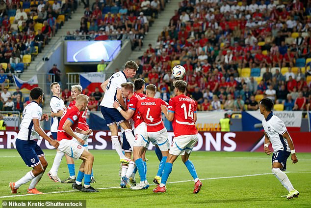 Charlie Cresswell, who scored against the Czech Republic, was in the victorious 2023 group