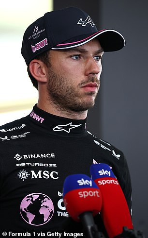Pierre Gasly is the team's No 1 driver, and has been involved in 56 of Alpine's 100 races
