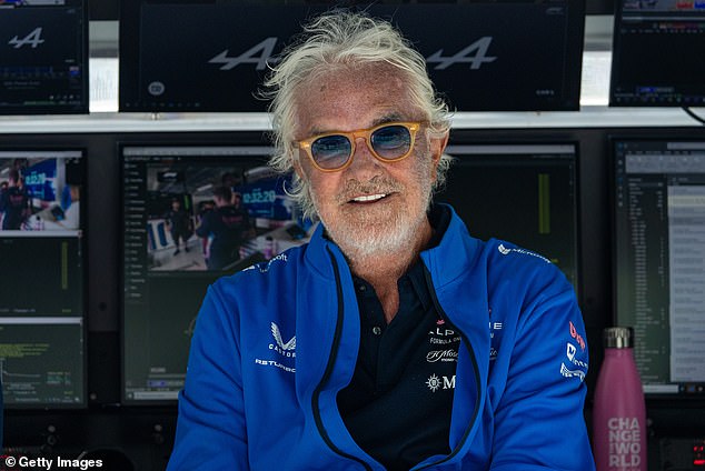 Flavio Briatore - a legendary figure in the world of F1 - is de facto team principal of Alpine