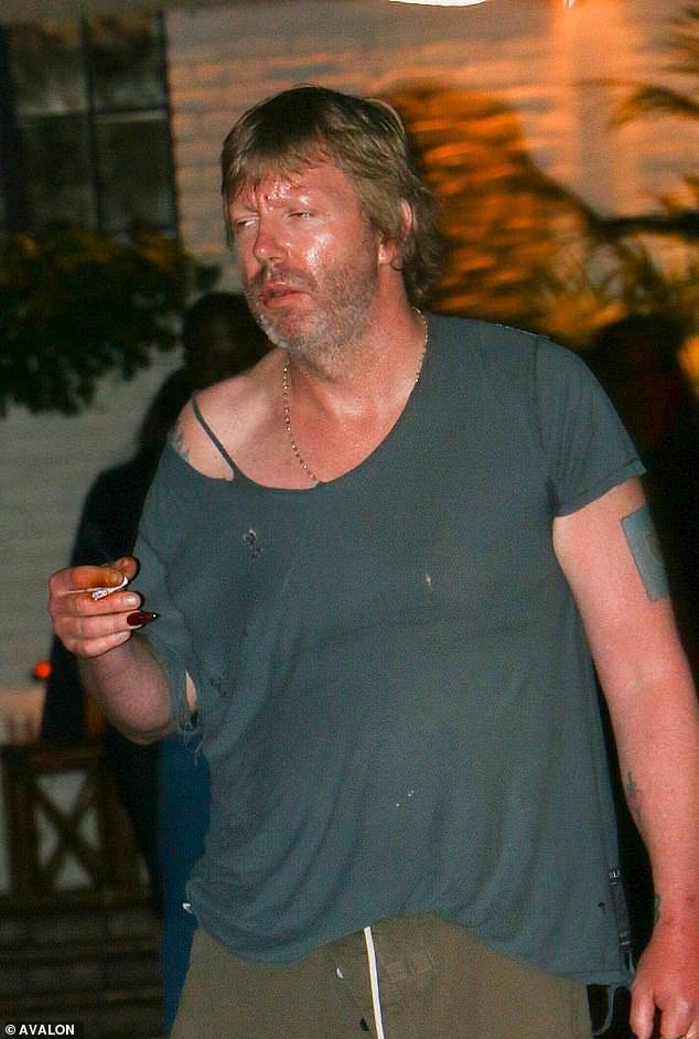Allman, 48, was seen in looking sweaty and disoriented in May  outside the Chateau Marmont in Los Angeles