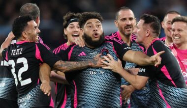 Soccer Aid 2025 - England vs World XI RECAP: All the reaction as celeb is the unlikely hero with late winner after Carlos Tevez scored FOUR on his Old Trafford return to inspire comeback