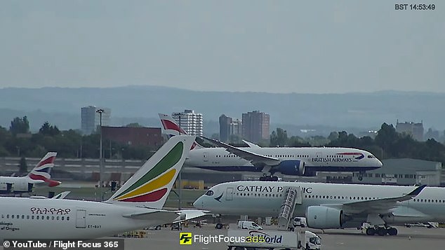 The Boeing 787-8 Dreamliner was yesterday less than an hour into its journey from Heathrow to Chennai when a pilot suspected a 'technical issue'