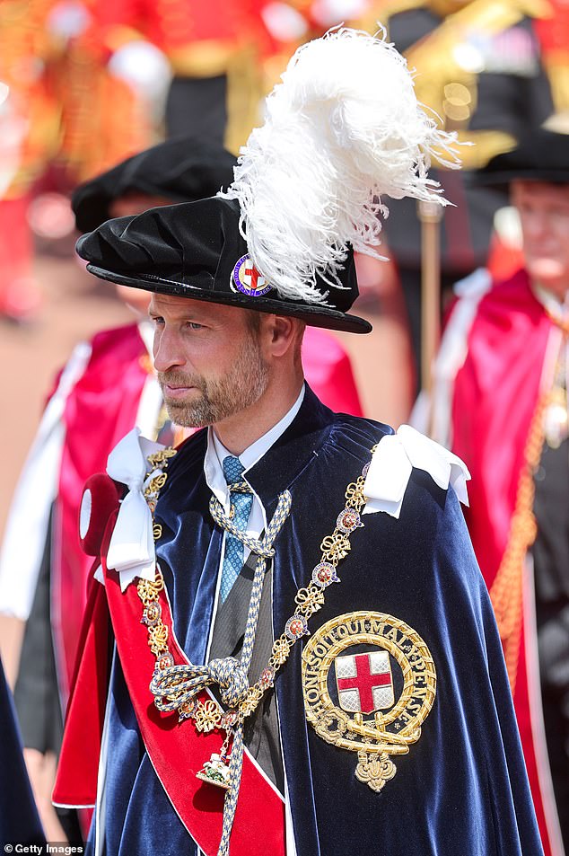 The Prince of Wales was seen sporting the full beard that has, in recent days, left royal fans swooning