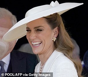 Catherine was noticeably absent from last year's ceremony as she underwent cancer treatment