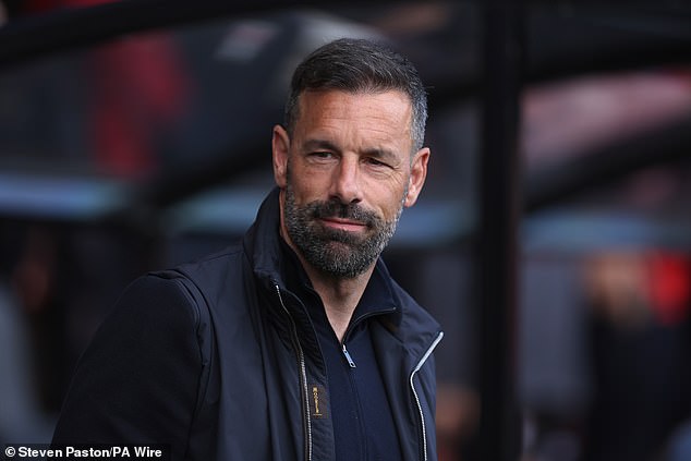 It is still unclear whether Ruud van Nistelrooy with still be Leicester boss beyond the summer