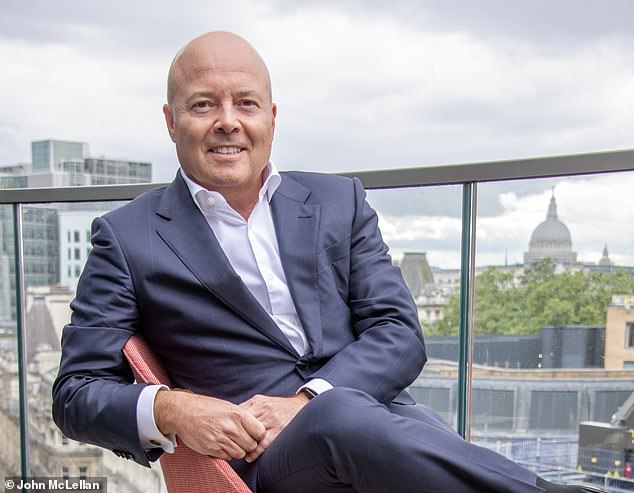 Threat: Peel Hunt boss Steven Fine (pictured) said even more companies could be hoovered up by private equity firms in the months to come.