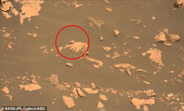 Concretions formed on Mars billions of years ago when water flowed through the sediment and left behind hard blocks of material that resisted being weathered by the wind