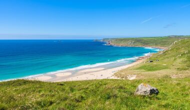 Sennen Cove, a picturesque beach in Cornwall, tops the list of family-friendly spots