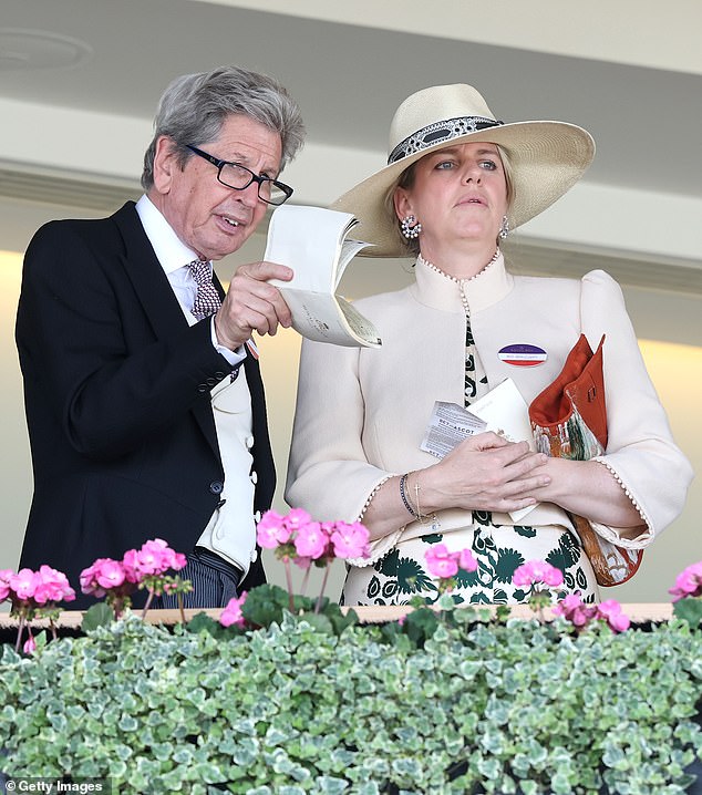 Queen Camilla's daughter, art curator Laura Lopes, was also seen at day one of the racing festival