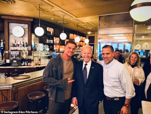 In Alan's post, he explained how honored he felt meeting Joe and Hunter