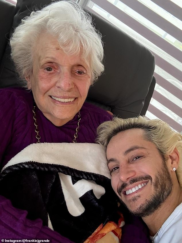 'Dearest Nonna, How can I ever thank you enough for the countless lessons you wove into my heart over the years?' he captioned a slideshow of sweet photos of them together