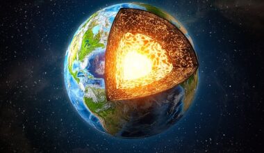 Scientists have discovered a mysterious 'ghost plume' emerging from beneath the Earth, and it could be a sign that the planet's core is leaking (stock image)