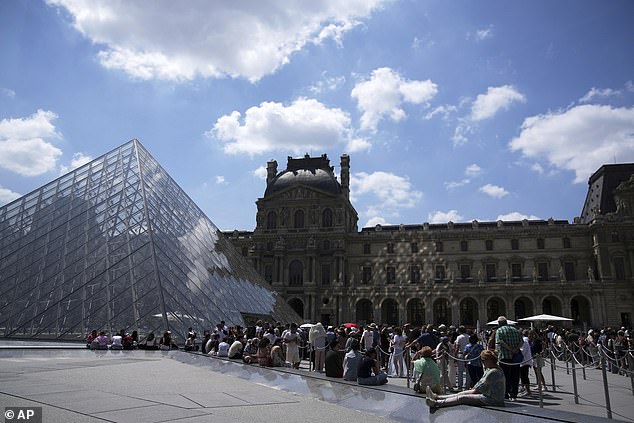 The Louvre welcomed 8.7 million visitors last year - more than double what its infrastructure was designed to accommodate