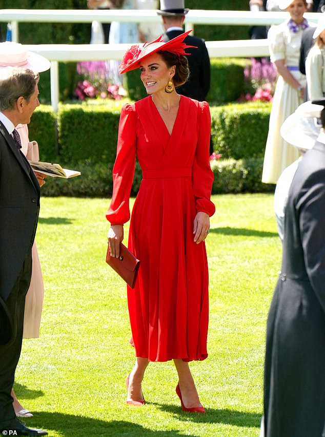 The Princess of Wales during her last visit to Royal Ascot which was on June 23, 2023