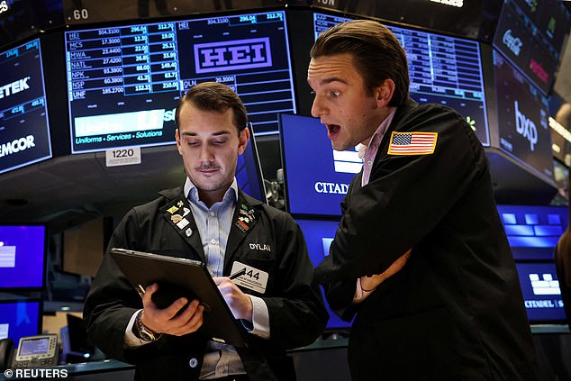 Traders react to the Fed's official decisions but also suggestions about their future plans