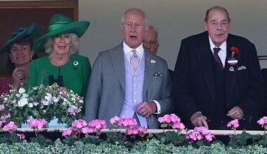 King Charles III's horse Rainbows Edge slumped to a seventh place finish on the second day