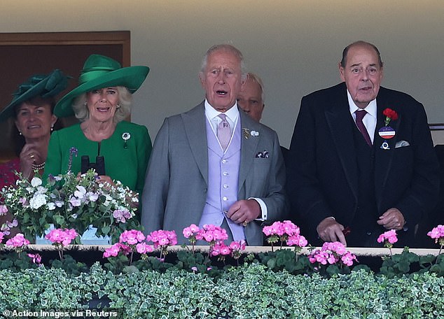 King Charles III's horse Rainbows Edge slumped to a seventh place finish on the second day